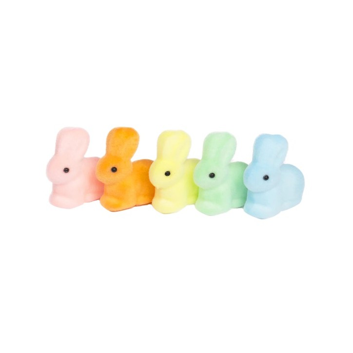 Truly Bunny Pastel Table Decorations - 5 Pack