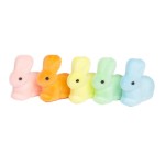 Talking Tables Pastel Rainbow Bunnies, 5 pcs