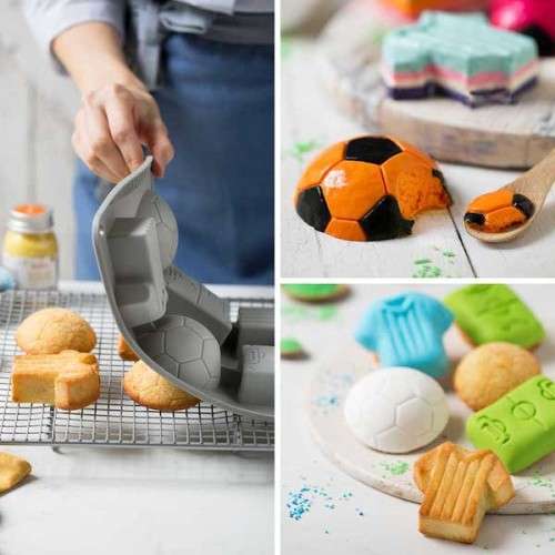 Decora Soccer Silicone Pan