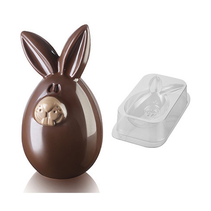 Silikomart Lucky Bunny Reusable Thermoformed Chocolate Mold SM-70.601.99.0065