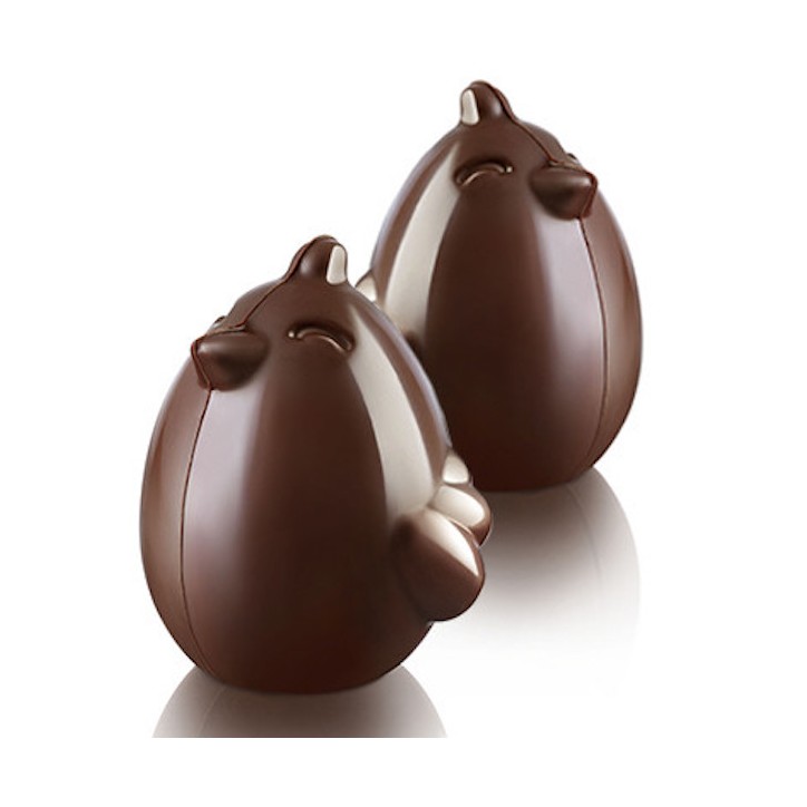 Silikomart Paul Cino Chick Chocolate Thermoformed Mould 25cm SM-70.602.99.0065