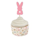 Anniversary House Easter Bunny Cupcake Topper, 12 pcs