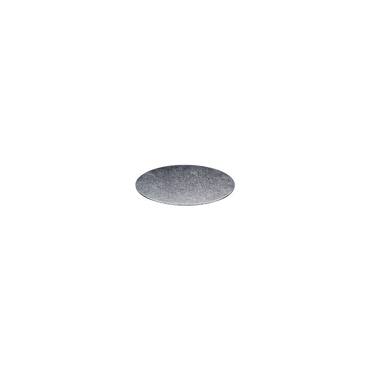 Cake Board 12.5cm Silber - Einwegtortenplatte - 8720143518201