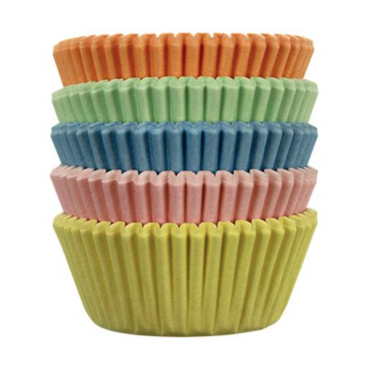 PME Mini Cupcake Papier Backförmchen Pastell 100 STK PME-BC721