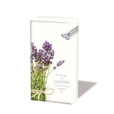 Ambiente Bunch of Lavender Handkerchiefs HDKF 10 Pcs AMB-12211695