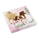 Amscan Beautiful Horses Paper Napkins, 20 pcs