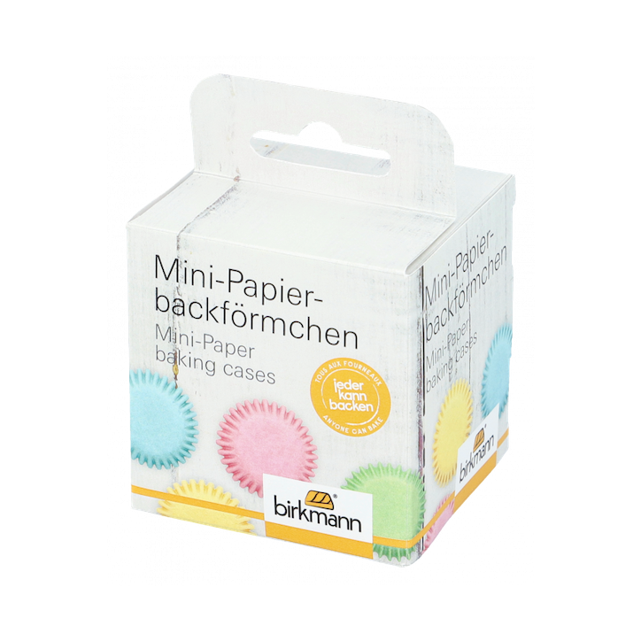 Birkmann Mini Cupcake Papierförmchen Pastell 45mm EH-7590581