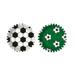 Birkmann Mini Cupcake Cases Soccer, 100 pcs