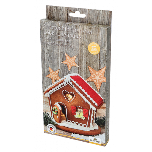 Birkmann Gingerbreat House Kit, 6 pieces