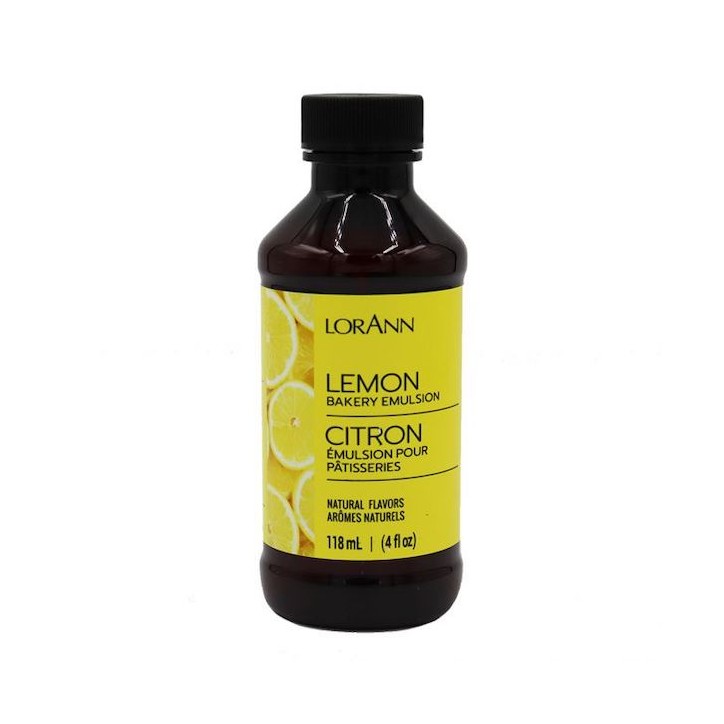 LorAnn Professional Bakery Emulsion Lemon 118ml CS-L0758