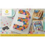 Wilton Backform Zahlen und Buchstaben - Countless Celebrations, 38cmx23x5cm