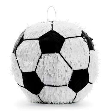 PartyDeco Fussball Pinata 35cm Schwarz-Weiss PD-PIN12