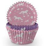 Anniversary House Einhorn Cupcake Förmchen Rosa, 75 Stück