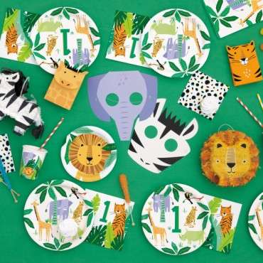 Unique Party Animal Safari Paper Napkins 33x33cm UP-73922