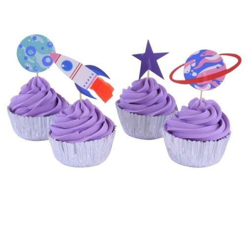 PME Cupcake Set Out of this World - Space, 24 pcs