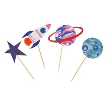 PME Cupcake Set Out of this World Space 24 Pieces PME-CUT24