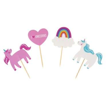 PME Cupcake Set I love Unicorns 24 Stk PME-CUT21