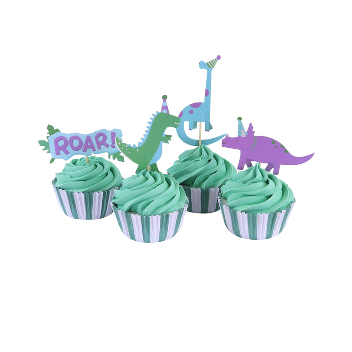 PME Cupcake Set Dinosaurs 24 Pcs PME-CUT17