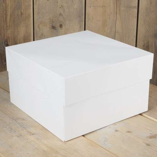 FunCakes Cake Box white 25x25x15cm