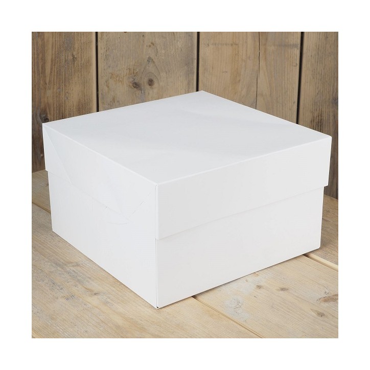 FunCakes Cake Box White 25x25x15 cm pk/1 - F80180