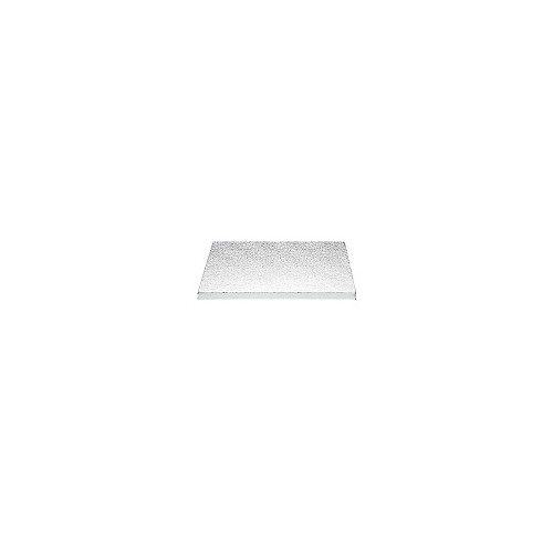 12mm Square Cake Board Silver 33x33cm