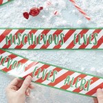 Ginger Ray Caution Elf Tape, 6m