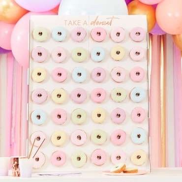 Giant Donut Wall Display Stand - Ginger Ray Donutwall MIX-260