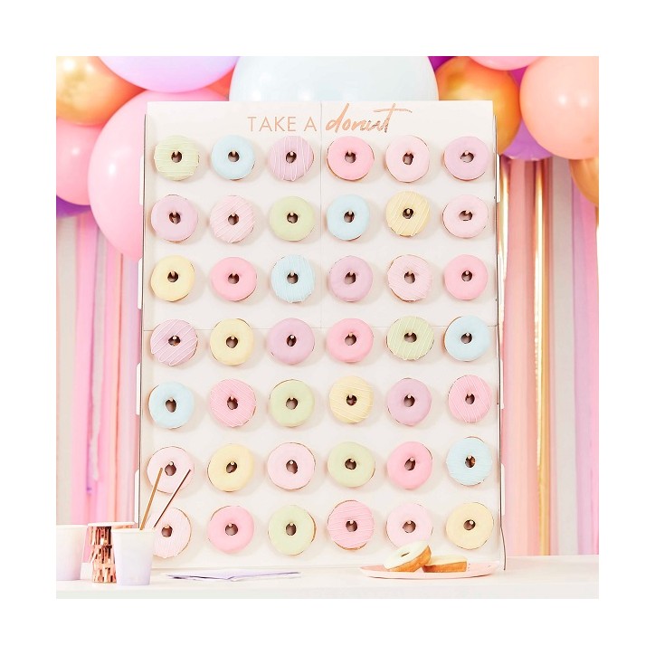 Giant Donut Wall Display Stand - Ginger Ray Donutwall MIX-260