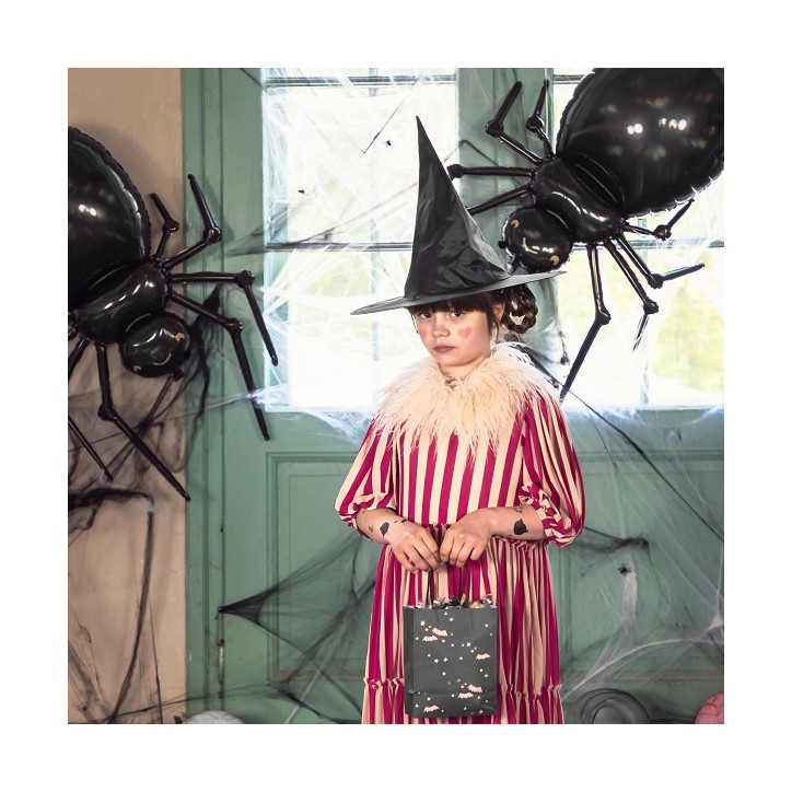 Glossy Spider Balloon - Halloween Decoration - Halloween Spider Foilballoon