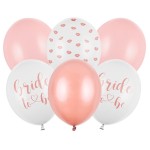 Party Deco Bride to Be Hen Party Balloon Bundle 6 pcs