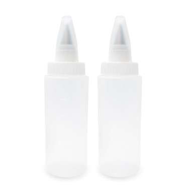 2x 185ml ScrapCooking Squeeze Bottle & Tip Set/2 - SC5165