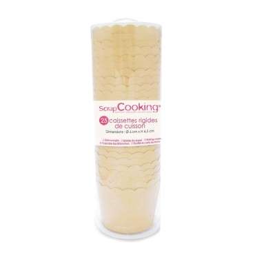 ScrapCooking Cupcake Cases Kraft pk/25