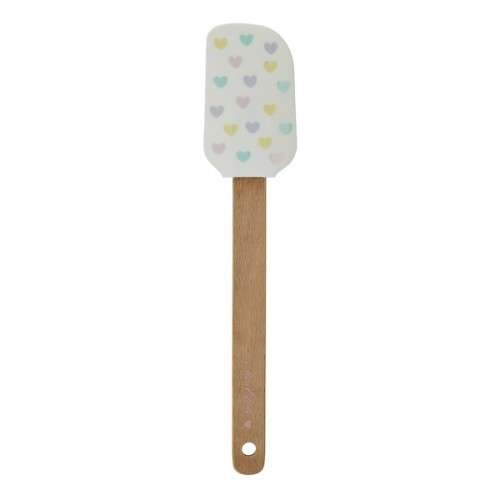 Miss Etoile Bamboo-Spatula Hearts Allover, 25cm