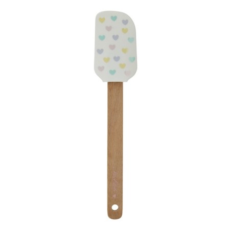 Miss Etoile Silicone Bambus Spatula Hearts Allover Pastel 25cm ME-4976588