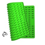 Collory 2cm Mini Fish Silicone Treat-Baking Mat Green