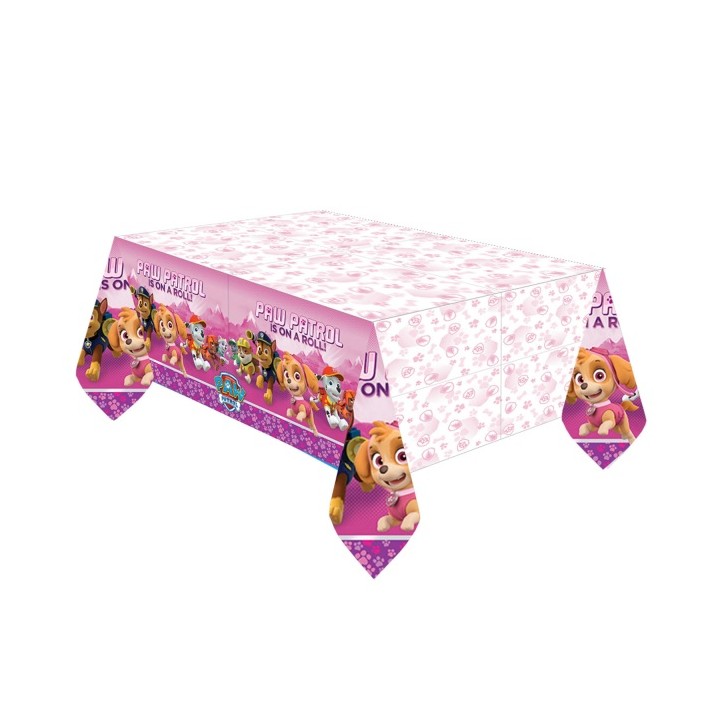 Paw Patrol Table Cover Skye Marshall Chase Bubble