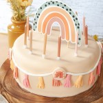 Anniversary House Metallic Boho Birthday Candle Mix, 12 pcs