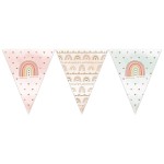 Anniversary House Boho Rainbow Bunting, 3.7 Meter