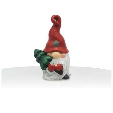 Christmas Gonk Resin Cake Topper - Christmas Gnome Cake Topper - dwarf cake topper