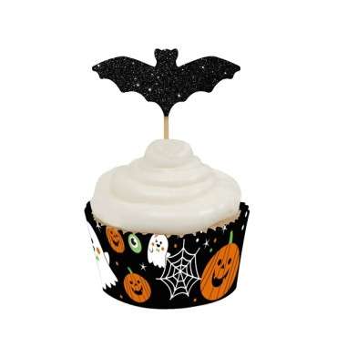 Halloween Bat Cupcake Topper