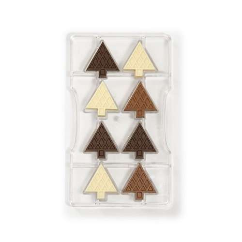 Decora Christmas Tree Chocolate Mould for 8 pcs