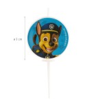 deKora Round Paw Patrol Party Candles, 5 pcs