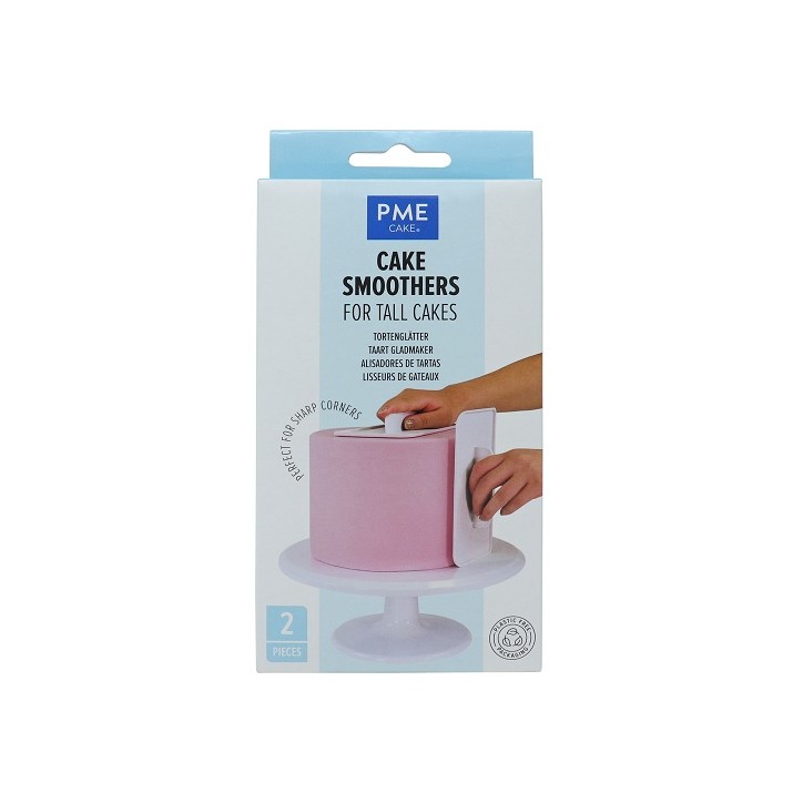 PME Tall Cake Smoothers Set/2 - PME Smoother SE033 - 5060543486001