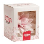 DeKora 12.5cm Edible Wafer Paper Dahlia PINK, 1 pcs