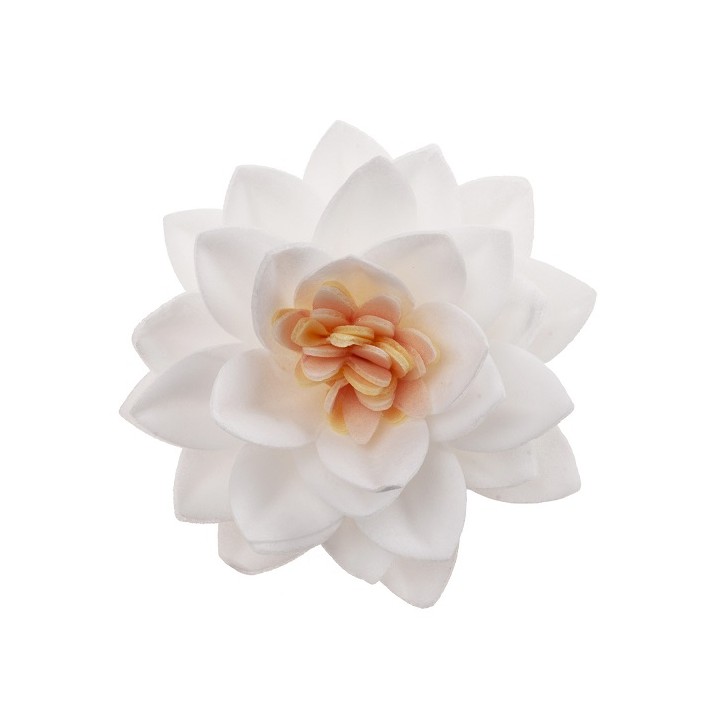 Glutenfree Wafer Paper Lotus Blossom Cake Decoration - Lactosefree Sugar Flowers