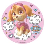 deKora Esspapier Paw Patrol SKYE Tortenaufleger, 20cm