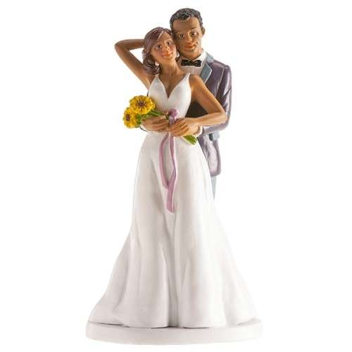 DeKora Wedding Cake Topper Big Hug, 20cm