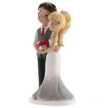 Wedding figurine serenity love couple - wedding cake topper romantic - 8435599747425