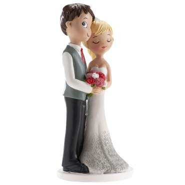 Wedding figurine serenity love couple - wedding cake topper romantic - 8435599747425