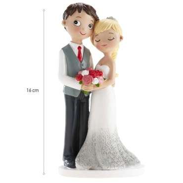 Wedding figurine serenity love couple - wedding cake topper romantic - 8435599747425